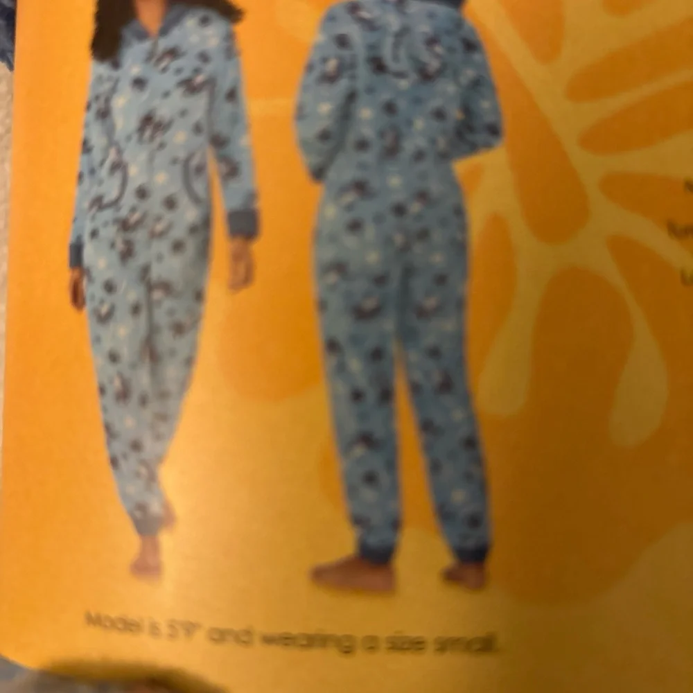 Disney Blue Stitch Fleece Pajama - Picture 4 of 4